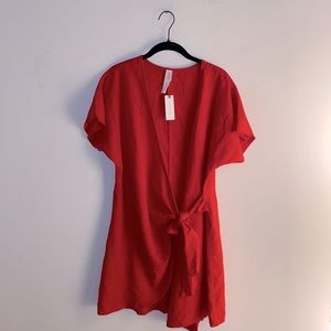 Anthropologie wrap dress